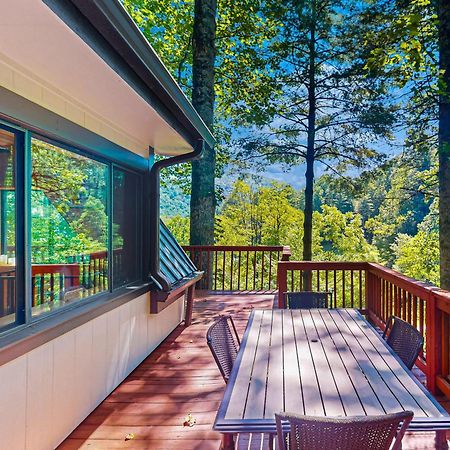 Chalet At Peek'S Creek Villa Franklin Exterior photo