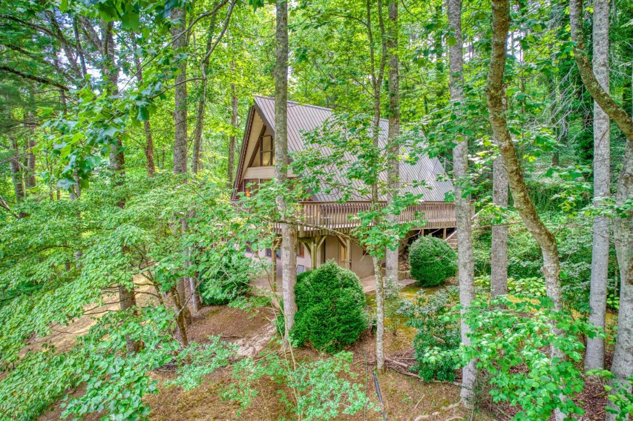 Chalet At Peek'S Creek Villa Franklin Exterior photo