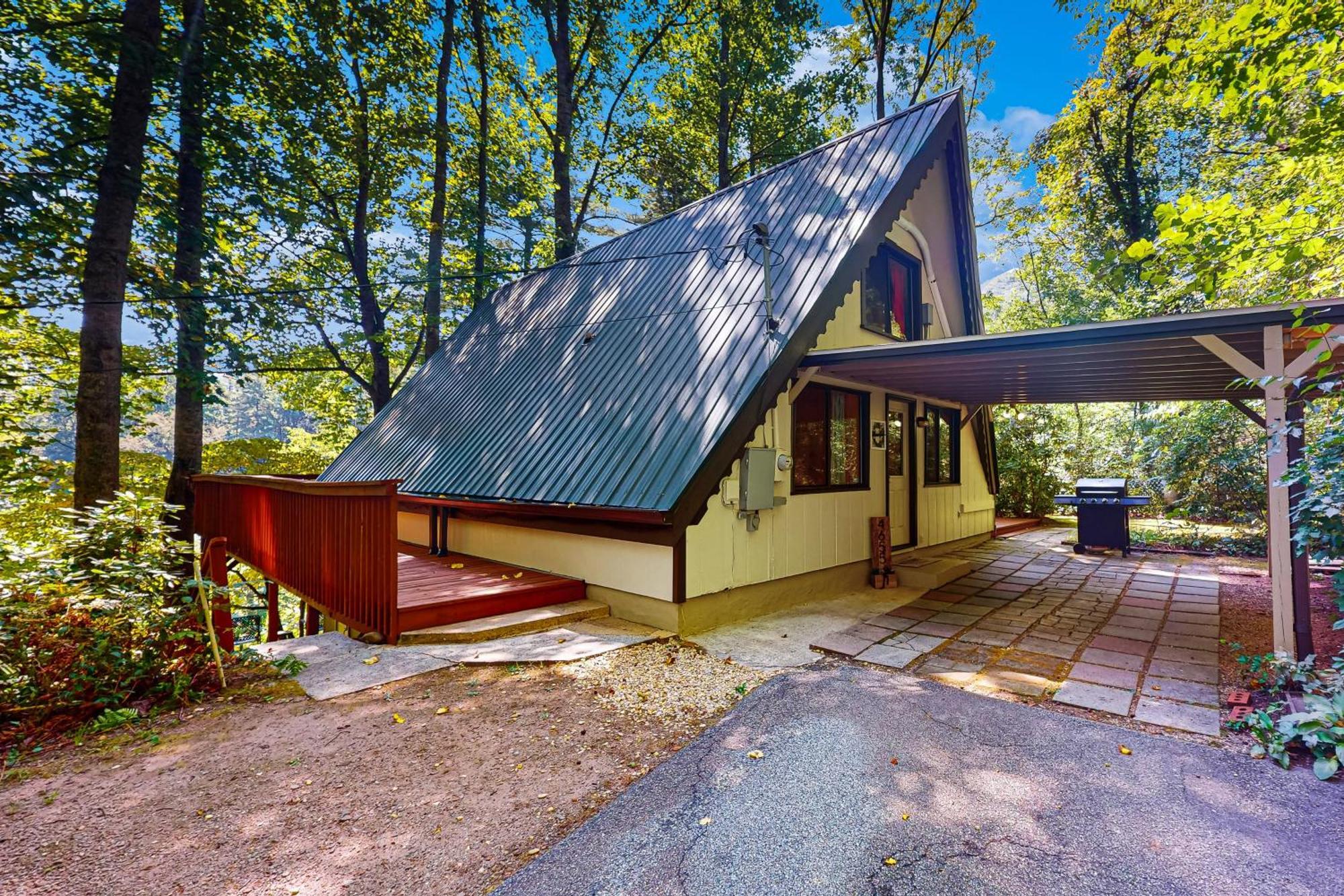 Chalet At Peek'S Creek Villa Franklin Exterior photo