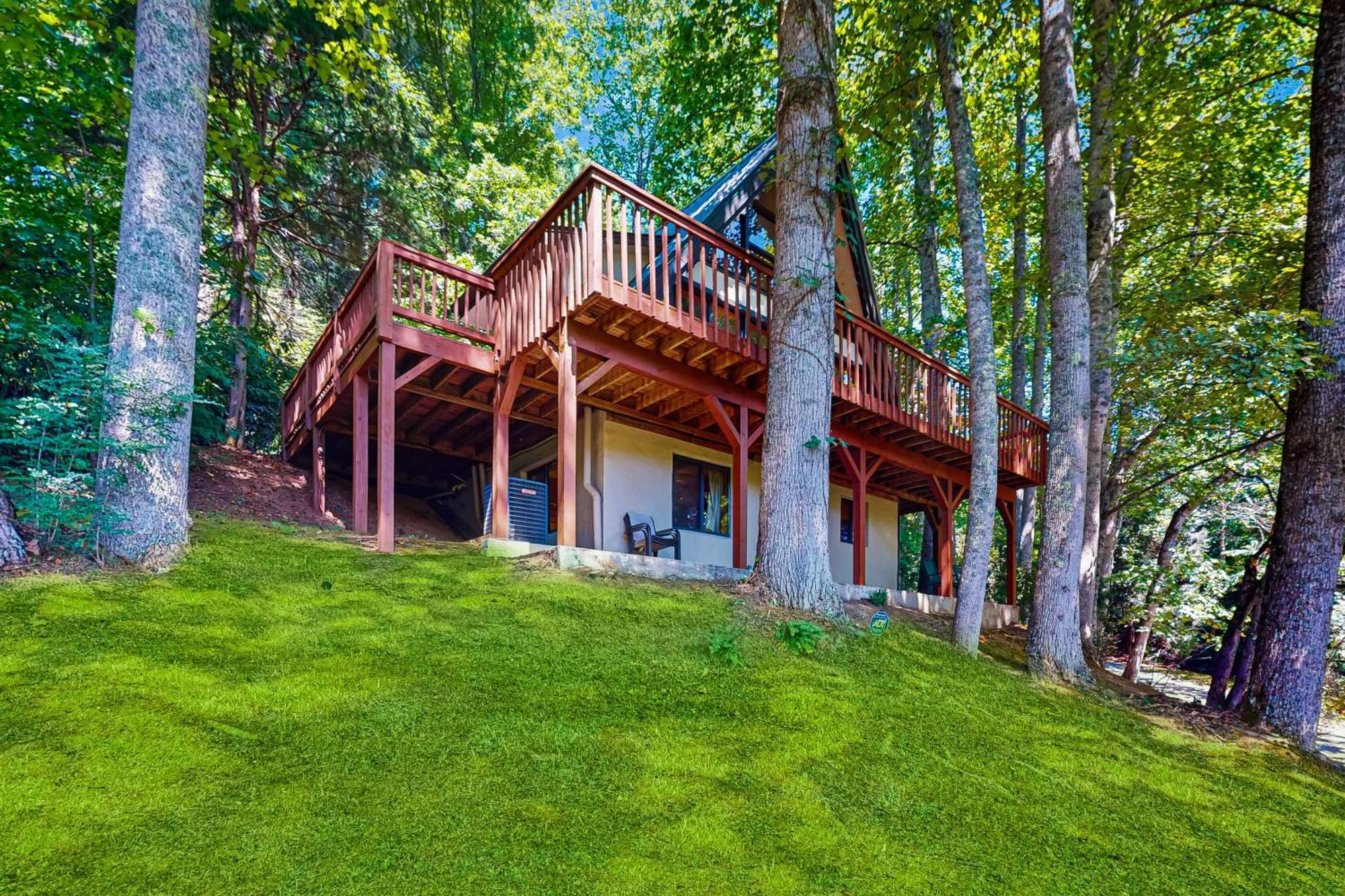 Chalet At Peek'S Creek Villa Franklin Exterior photo